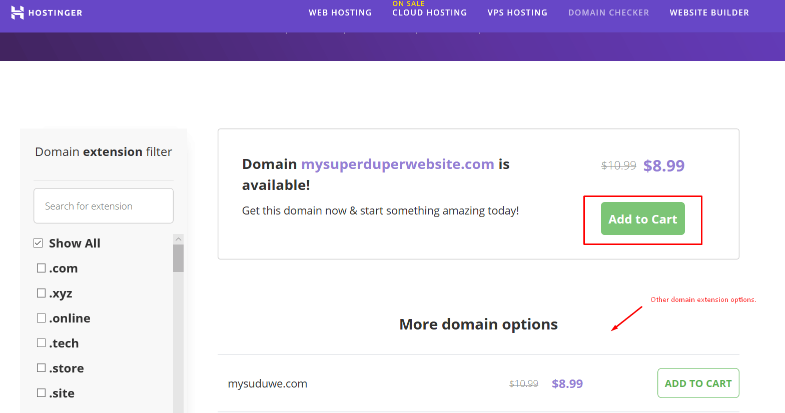 Как установить WordPress на хостинг Hostinger